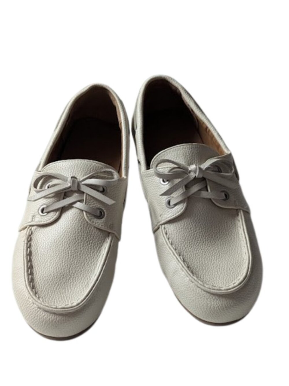 Universal Thread Womens Midge Off-White Memory Foam Moccasin Flats Size 7.5 NWT